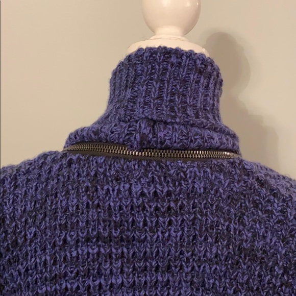 Amanda Green XL Zip Off Shawl Collar Cardigan - Picture 7 of 10